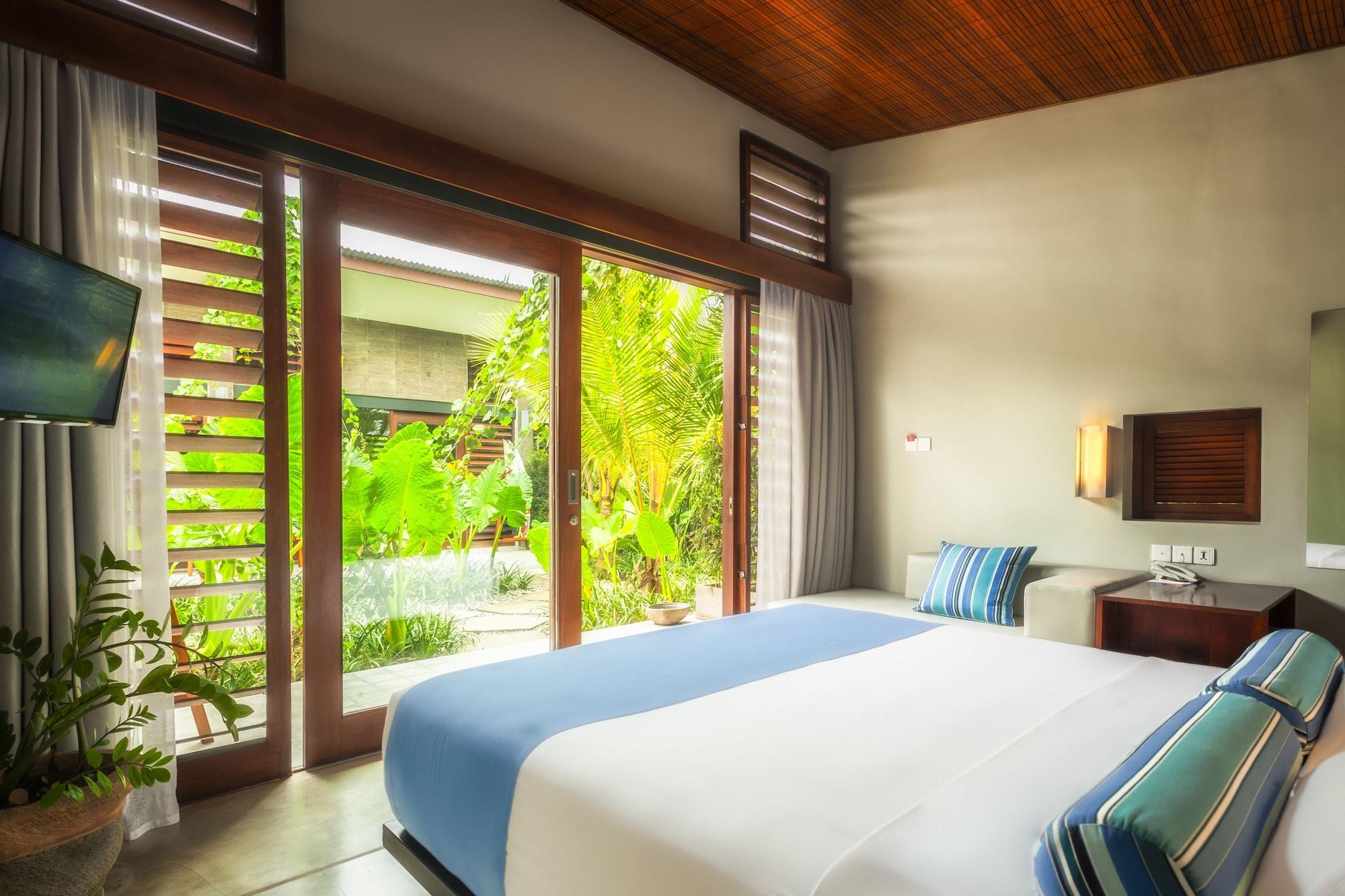 Hotel Komune And Beach Club Bali Desa Desa Keramas Exteriör bild