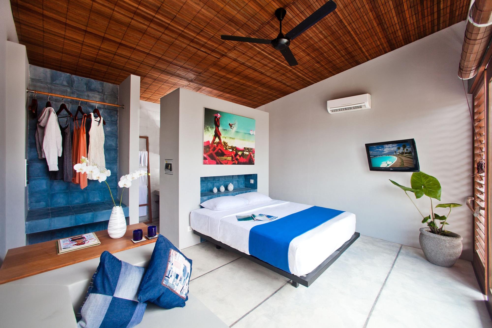 Hotel Komune And Beach Club Bali Desa Desa Keramas Exteriör bild