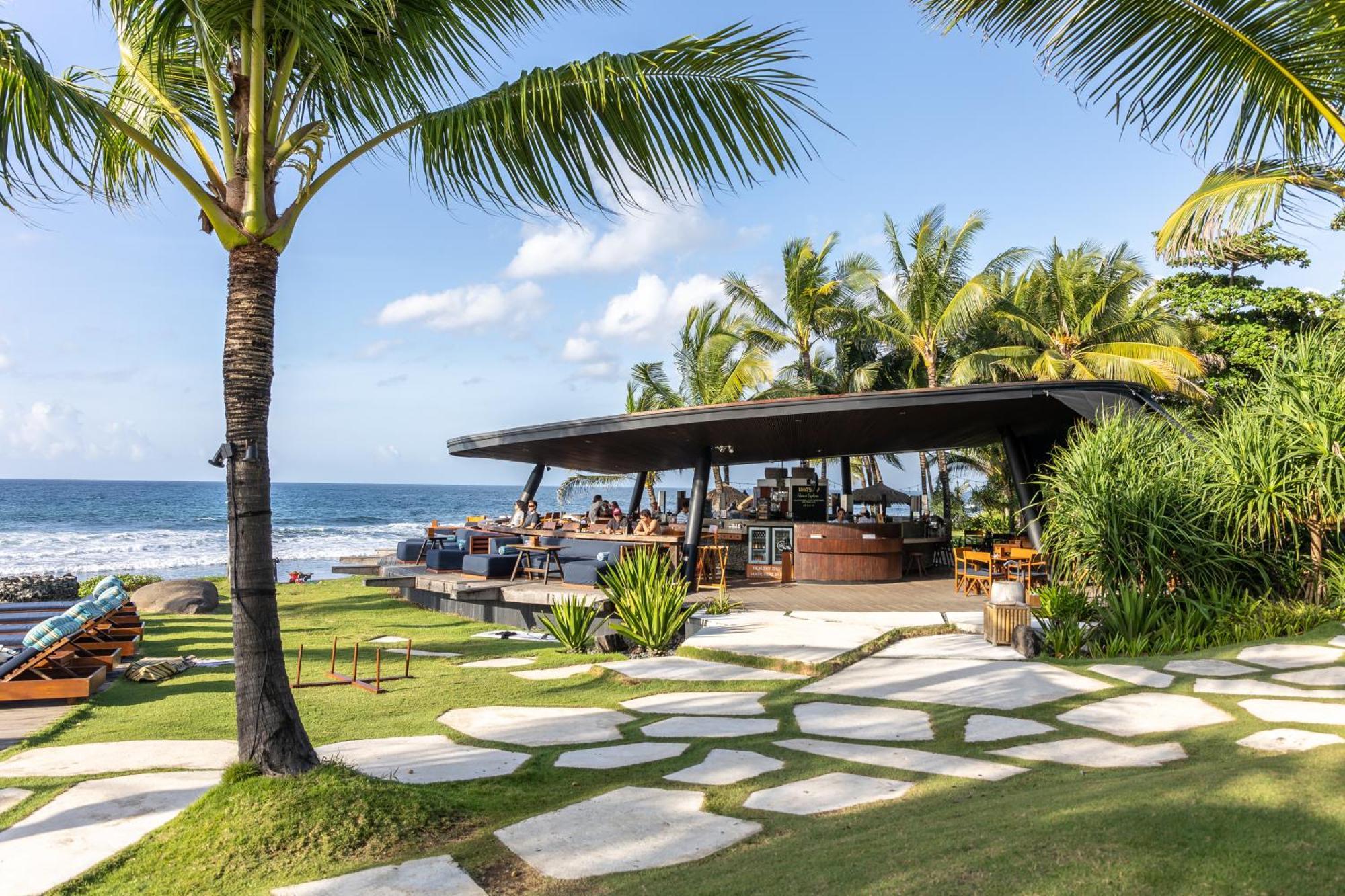 Hotel Komune And Beach Club Bali Desa Desa Keramas Exteriör bild