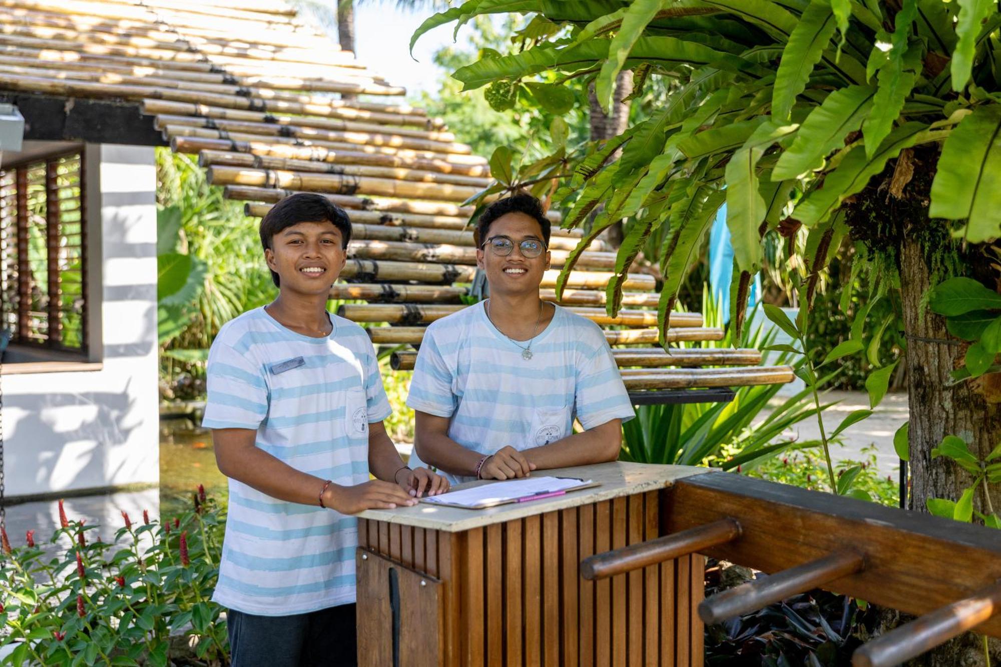 Hotel Komune And Beach Club Bali Desa Desa Keramas Exteriör bild